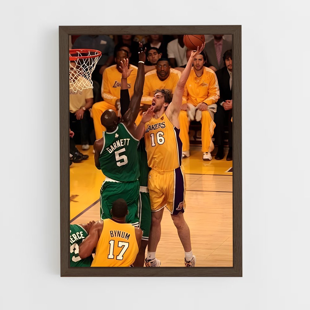 Poster Blocage Épique – affiche Basketball (vue 5)